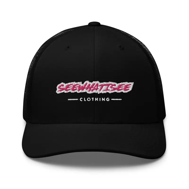 Seewhatisee pink flavor mesh Hat